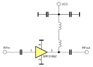 SPF5189 Zesilovač signálu RF 50-4000MHz LNA Deska HF VHF/UHF Ham Radio