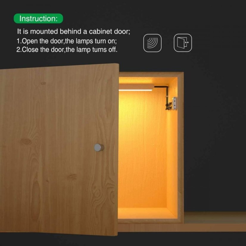 Infračervený spínač BS011 pro skříně a skříně