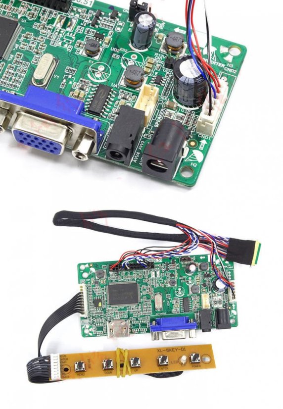 M.RT2556.51 Univerzální eDP TFT Displej Ovládací Deska s Audio Vstupem