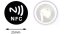 NFC Nálepka Tag NTAG - 25mm logo