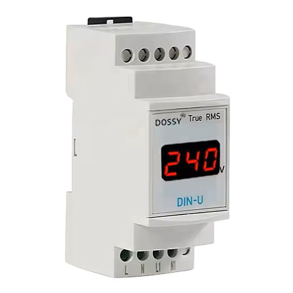 Jednofázový LED měřič napětí DIN-U 2.5-420VAC