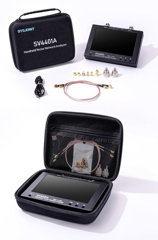 SV4401A 4.4G VNA with Capacitive Touch Screen