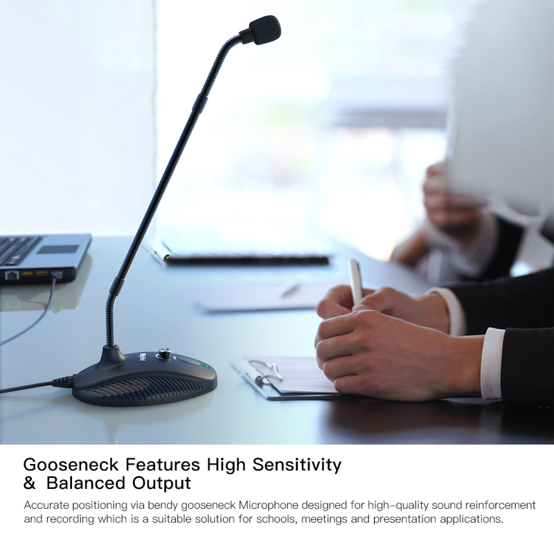 K052 USB mikrofon k PC se stojánkem – kvalitní zvuk pro online hry a streamování