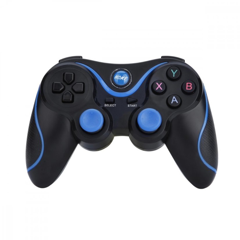 A8 Bluetooth Gamepad s Držákem pro Mobilní Telefony - Barva: Bílá