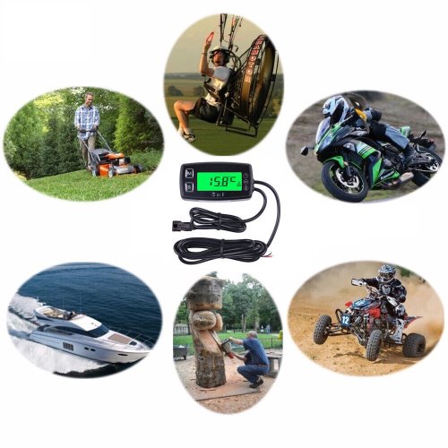 Digitální termometr 3v1 RL-TM005 - přesné měření a ochrana motoru