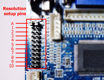 Deska PCB800099 VGA-HDMI-TTL pro TFT LCD displej