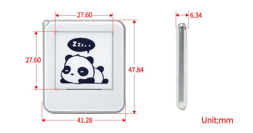 NFC-Powered e-Paper Displej