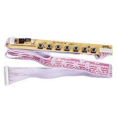 LC-15-27-WL Keyboard for LCD Control Panel V59 V29 V56 with IR Receiver