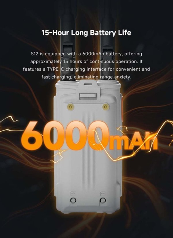 Skydroid S12 ruční detektor dronů s alarmem