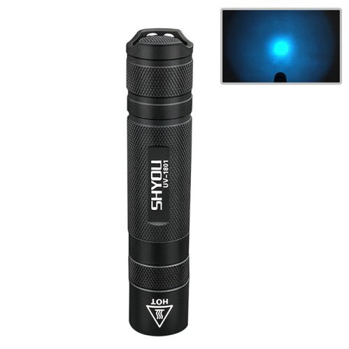 Výkonná UV svítilna 365nm s filtrem ZWB2