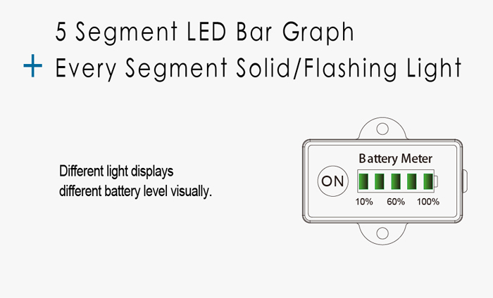 Digital Indicator of Lead Battery Status RL-BI005