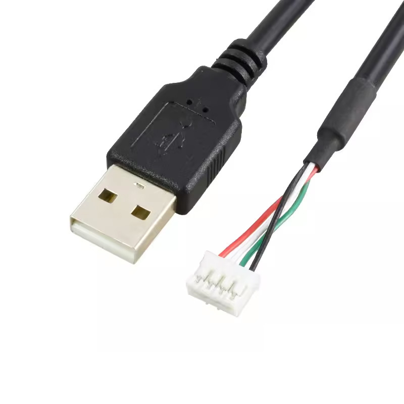 USB 2.0 Cable to PCB, 30 cm, 4P