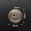25mm UFUID RFID Sticker with Anti-Metal Layer