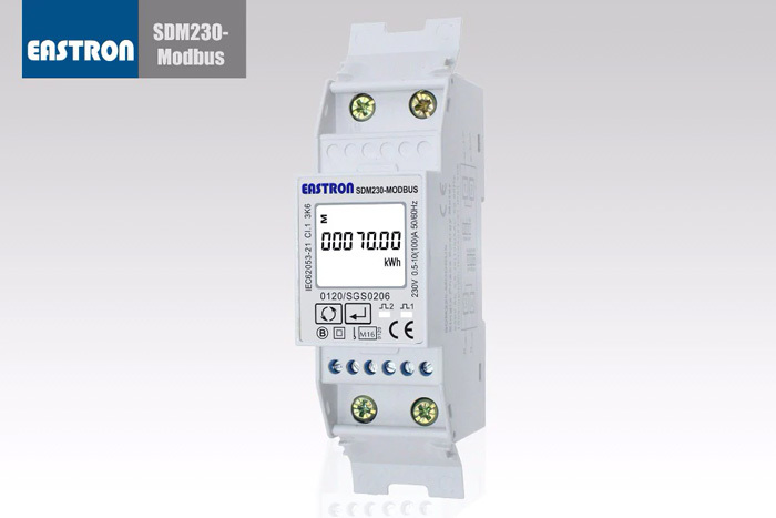 Single-Phase Energy Meter SDM230-Modbus for DIN Rail