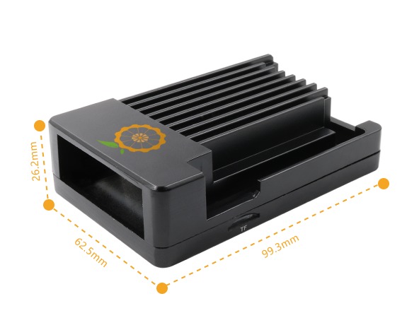 Aluminum Case for Orange Pi 4/4B