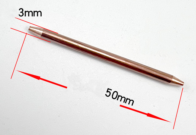 3*50mm Hroty pro Bodové Svařování - 20ks