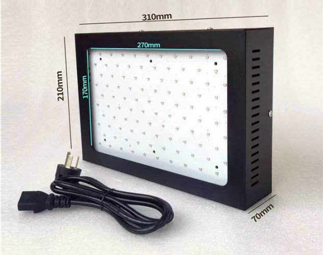 100W UV LED lampa pro vytvrzování lepidla
