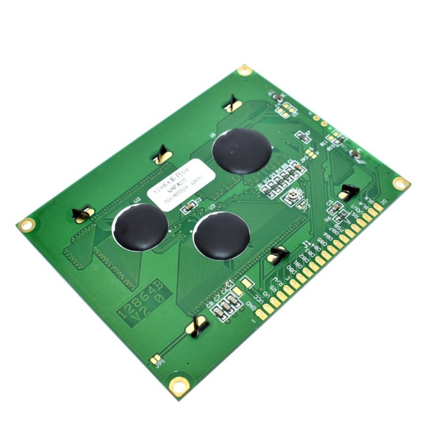 12864B 128x64 LCD Module with Blue-White Backlight