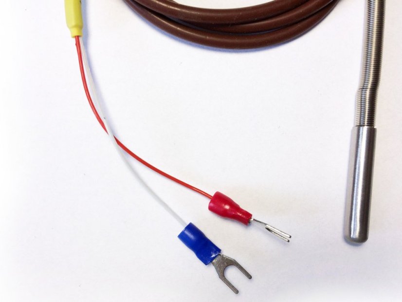 E-Type Thermocouple Temperature Sensor with Silicone Cable