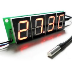SM18A Digitální termometr s DS18B20 senzorem