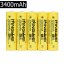 UltraFire 3400mAh 3.7V 18650 Li-ion Battery Flat-Top