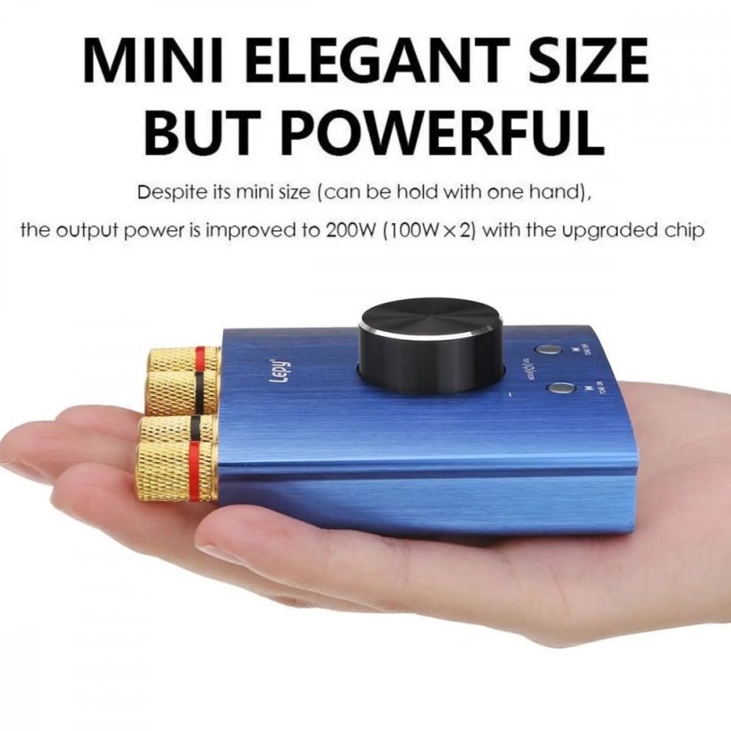 Mini Bluetooth stereo zosilňovač LP-168MINI2