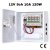 RGB-1210B-09F Impulsný Napájecí Zdroje 12V DC, 9 Portov, 10A, Nástenný v Inštalačnej Skrinke