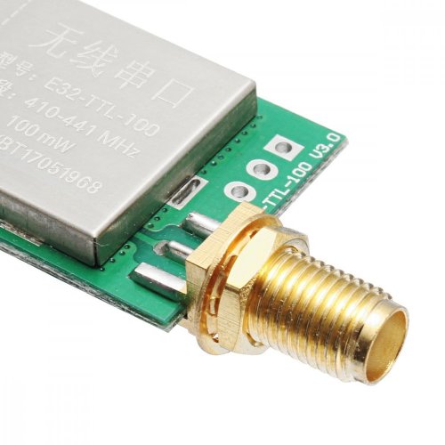 E32-TTL-100 SX1278 20dBm TTL 3km LoRa - UART modul - Pracovní frekvence: 868/900MHz
