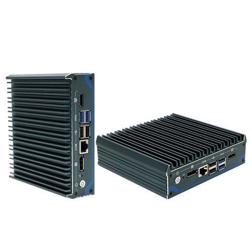 N1241 Průmyslové Mini PC Barebone Fanless N100