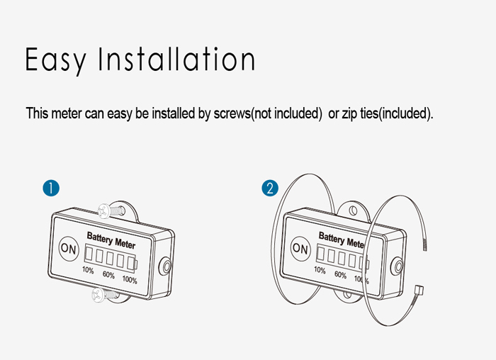 Digital Indicator of Lead Battery Status RL-BI005