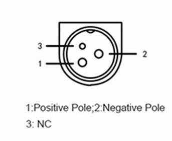 Mini DIN 3-pin napájecí kabel pro Epson PS180 a PS179