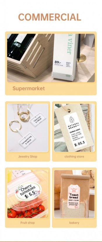 Niimbot D101 – Bezdrátová štítková tiskárna s Bluetooth