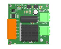 16A 12V-24V DC Motor Controller with H-Bridge PWM