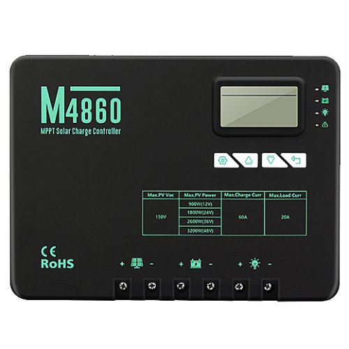 MPPT Regulátor Nabíjení 12/24V Auto