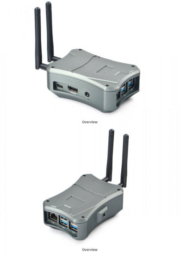 Metal Case for NanoPi M4 with Fan