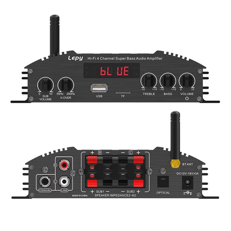 X4 Hi-Fi zosilňovač 4x60W, BT