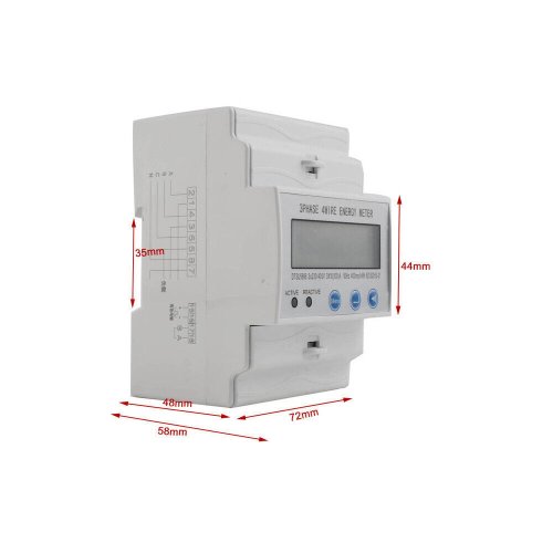 TXM331 Třífázový digitální elektroměr DIN