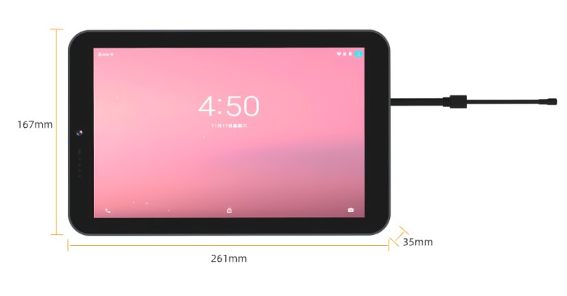 K101S 10.1" IP65 Android Odolný Průmyslový Tablet