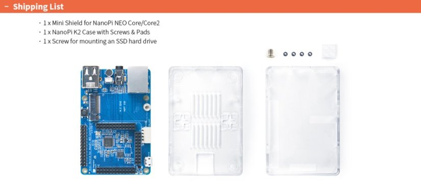 Nano Pi Mini Shield pro NEO Core/Core2