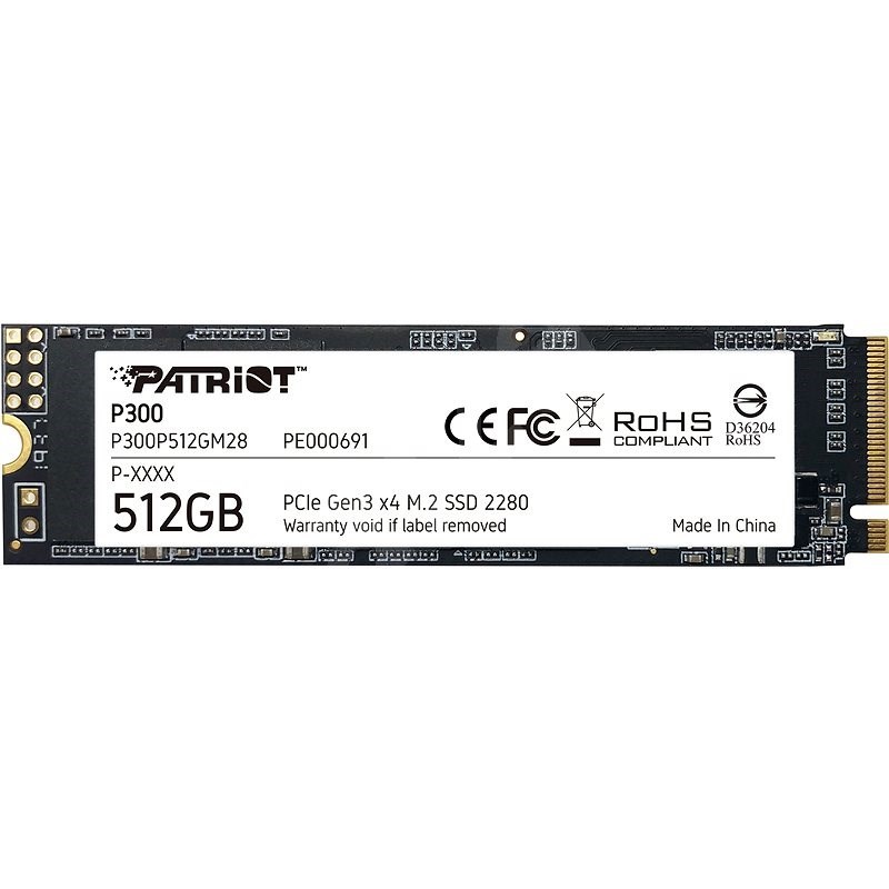 SSD Patriot P300 128GB M.2 PCIe 3.0