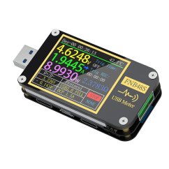FNB48S USB tester – spúšťanie PD/QC, napätie, prúd, zvlnenie, test kábla