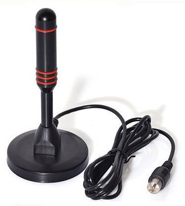 DTV-07 Kompaktní pasivní DVB-T2 anténa s 3m kabelem