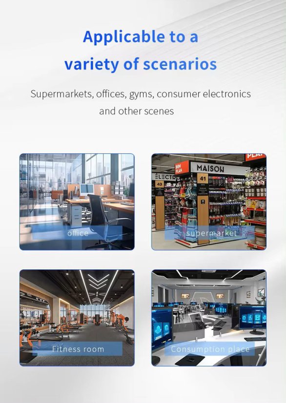 Dvoufrevenční RFID čtečka karet ZY-T304