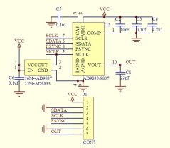 GY-9833 Generátor signálu DDS Modul