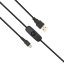 USB 2.0 nabíjecí kabel s vypínačem USB Type-A - Type-C