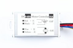 Regulátor otáček PWM DC 9V-60V 10A pro stejnosměrné motory