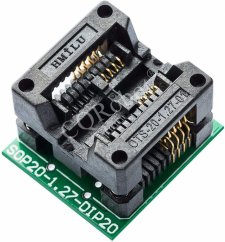SMD 20pin Testovací Patice SO20 SOP20 To DIP20 OTS.20-1.27-01