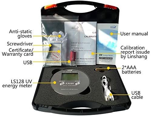 Měřič UV záření LS128 - Profesionální tester UV LED