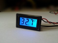 DX-M12 Built-in Digital Thermometer for Cars