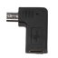 UC-213-RI USB-C F na micro USB M s letmým 90° konektorem